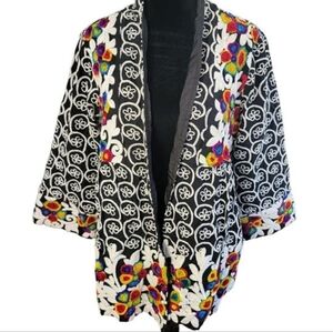 Soft Surroundings embroidered jacket